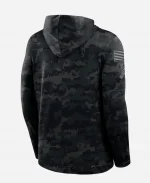 Nike Bills Salute to Service Sideline Hooded Top