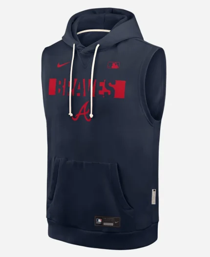 Nike Braves Ronald Acuña Jr. Sleeveless Hoodie