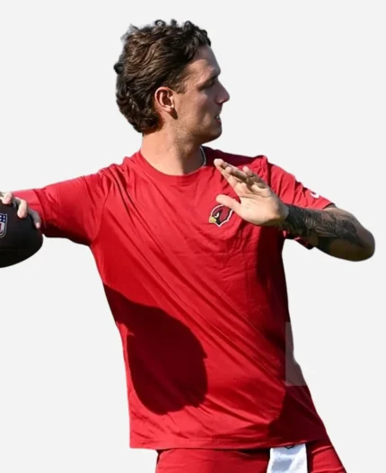 Nike Arizona Cardinals Preseason 2026 Carson Beck Red T-Shirt