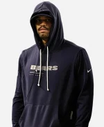 Nike Bears 2026 Caleb Williams Sideline Sleeveless Hoodie