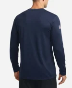 Nike Chicago Bears Sideline Dri-FIT Coach Navy Long-Sleeve T-Shirt