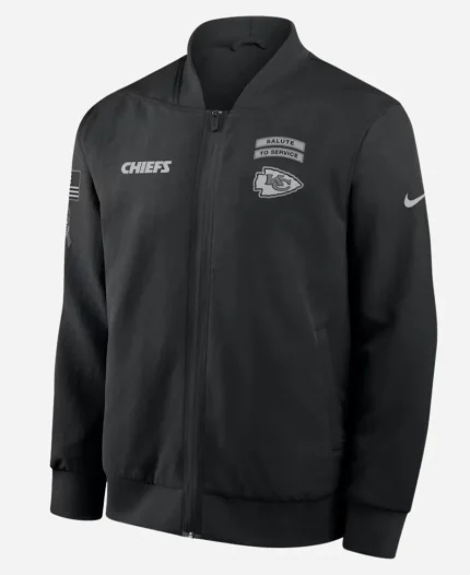 Nike Chiefs Salute to Service Sideline Bomber Jacket