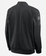 Nike NFL Kansas City Chiefs 2026 Salute to Service Sideline Black Bomber Jacket