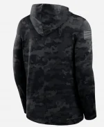 Nike Cowboys 2026 Salute to Service Sideline Hooded Top