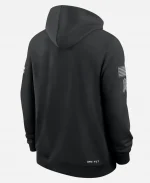 Nike NFL Dallas Cowboys 2026 Salute to Service Sideline Dri-FIT Black Hoodie