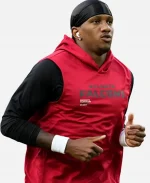 Nike Falcons 2026 Michael Penix Jr. Sideline Sleeveless Hoodie