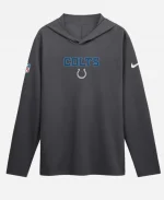 Nike Indianapolis Colts 2026 Josh Downs Dri-FIT Sideline Rivalries Hooded T-Shirt