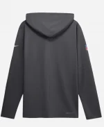 Nike Indianapolis Colts 2026 Josh Downs Dri-FIT Sideline Rivalries Grey  Hooded T-Shirt