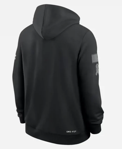 Nike NFL Team Indianapolis Colts 2026 Salute to Service Black Hoodie