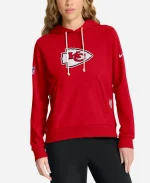 Nike Kansas City Chiefs 2026 Sideline Red Hoodie