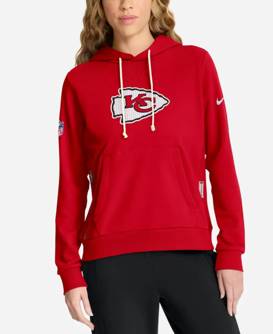 Nike Kansas City Chiefs Sideline Red Hoodie Nike Kansas City Chiefs 2026 Sideline Red Hoodie