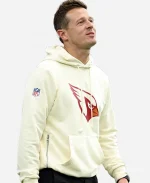 Nike Mike LaFleur Arizona Cardinals Rivalries Sideline Cream Hoodie
