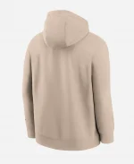 Nike NFL Team Pittsburgh Steelers Sand Rewind Club Beige Hoodie