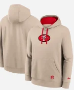 Nike 49ers 2026 Sand Rewind Club Hoodie
