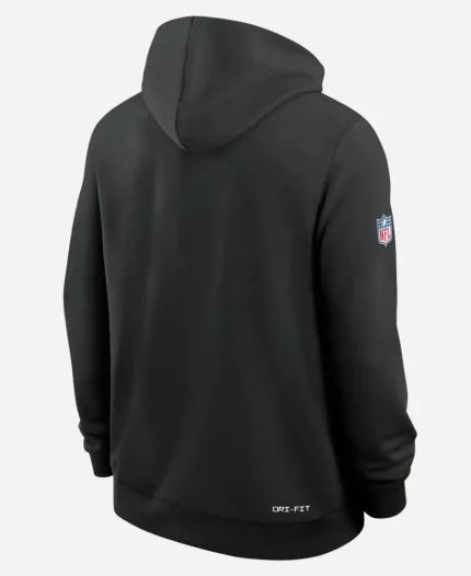 Nike NFL New York Giants 2026 Crucial Catch Sideline Dri-FIT Black Hoodie