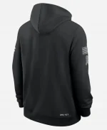 Nike NFL Green Bay Packers 2026 Salute to Service Sideline Dri-FIT Black Hoodie