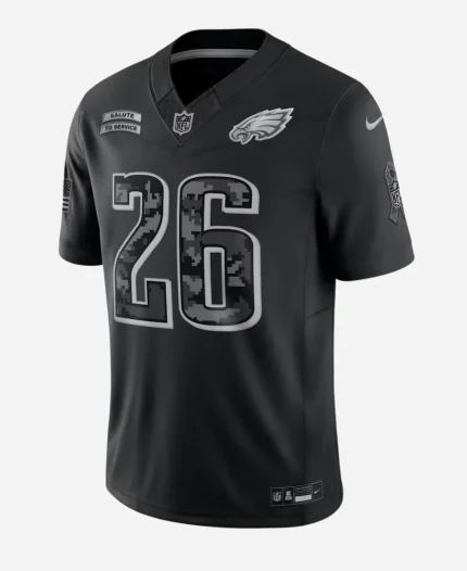 Nike Philadelphia Eagles Saquon Barkley Salute to Service Dri-FIT Limited Jersey