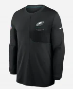 Nike Philadelphia Eagles 2026 Sideline Coach Dri-FIT Long-Sleeve T-Shirt