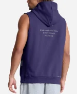 Nike Ravens Sideline Sleeveless Hoodie