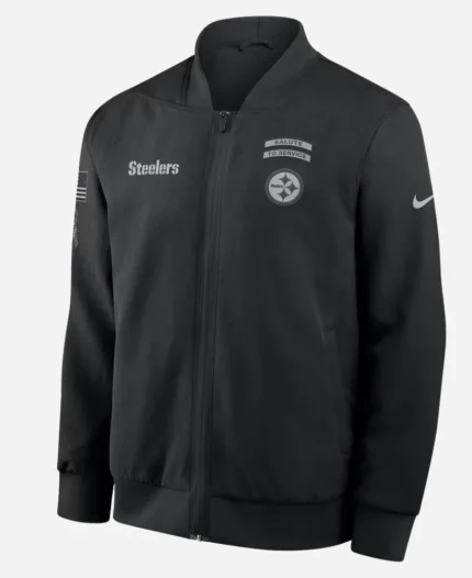 Nike Steelers Salute to Service Sideline Bomber Jacket