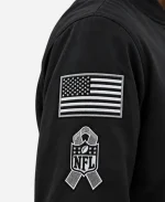 Nike Pittsburgh Steelers 2026 Salute to Service Sideline Black Bomber Jacket