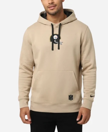 Nike Steelers 2026 Sand Rewind Club Hoodie