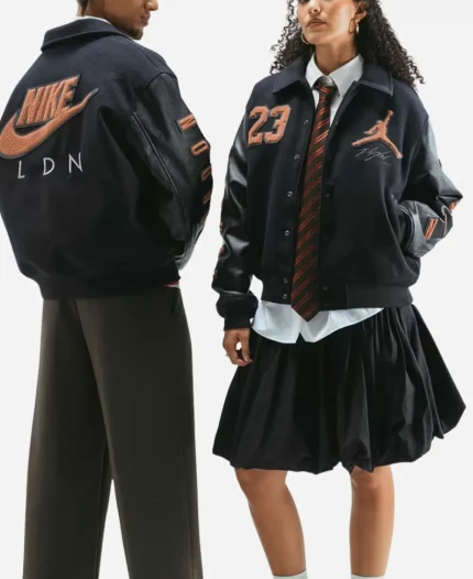 Nike x Jordan Flight London Wool Varsity Jacket
