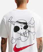 Nike x One Piece White Graphic T-Shirt