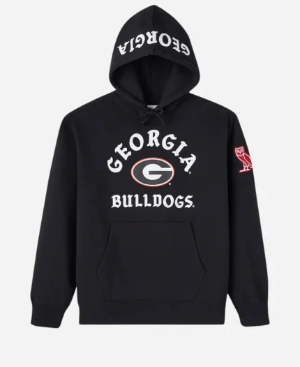 OVO Campus 02 USA Collection Georgia Bulldogs Black Hoodie