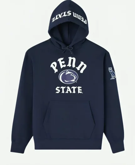 OVO Campus 02 USA Collection Penn State Navy Blue Hoodie