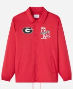 OVO Campus 02 USA Collection University of Georgia Coaches Red Jacket