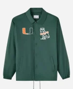  OVO Campus 02 USA Collection University of Miami Coaches Jacket