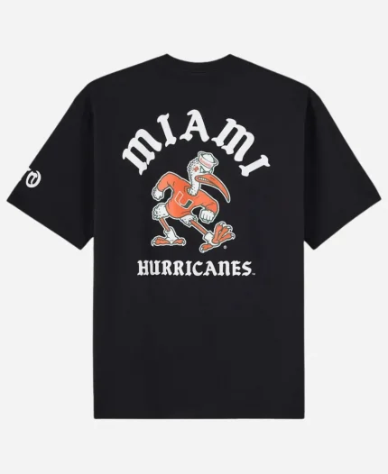 OVO Campus 02 USA Collection University of Miami Black T-Shirt