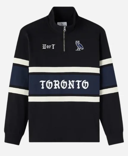 OVO Campus 01 The Canadian Collection 2026 University of Toronto Half-Zip Rugby Sweatshirt