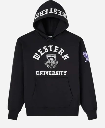 OVO Campus 01 The Canadian Collection 2026 Western University Black Hoodie
