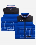 Off Season x NFL Buffalo Bills Team 2026 Royal Blue Puffer Vest
