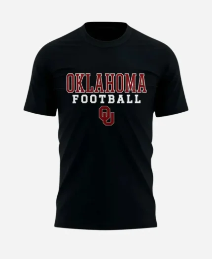 Oklahoma Coach Brent Venables Football Black T-Shirt