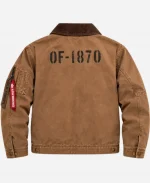 Old Forester Alpha Industries Brown Jacket