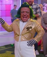 Oompa Loompa Netflix Competition Show Golden Sequin Jacket