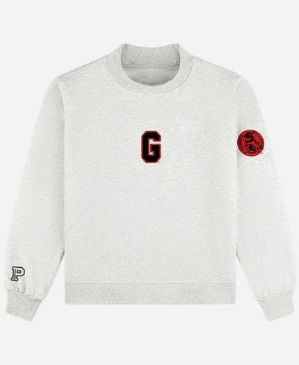  Parke x ’47 Georgia 2026 Mockneck Grey Fleece Sweatshirt