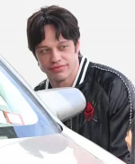 Pete Davidson Tommy Karate 2026 Tommy Pitera Satin Jacket