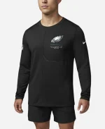 Philadelphia Eagles 2026 Sideline Coach Long-Sleeve T-Shirt