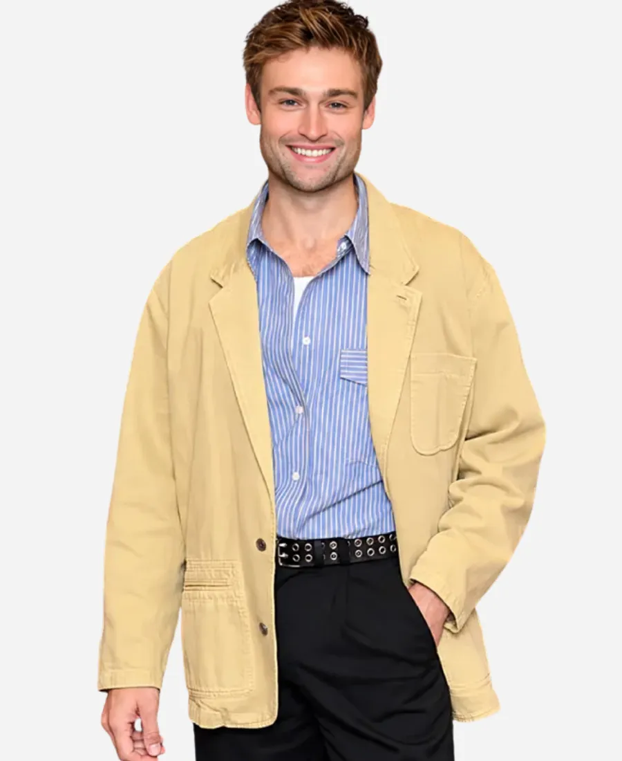 Photocall Event Douglas Booth Beige Blazer Photocall Event Douglas Booth Blazer