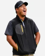 Presidents Cup Si Woo Kim Black Vest