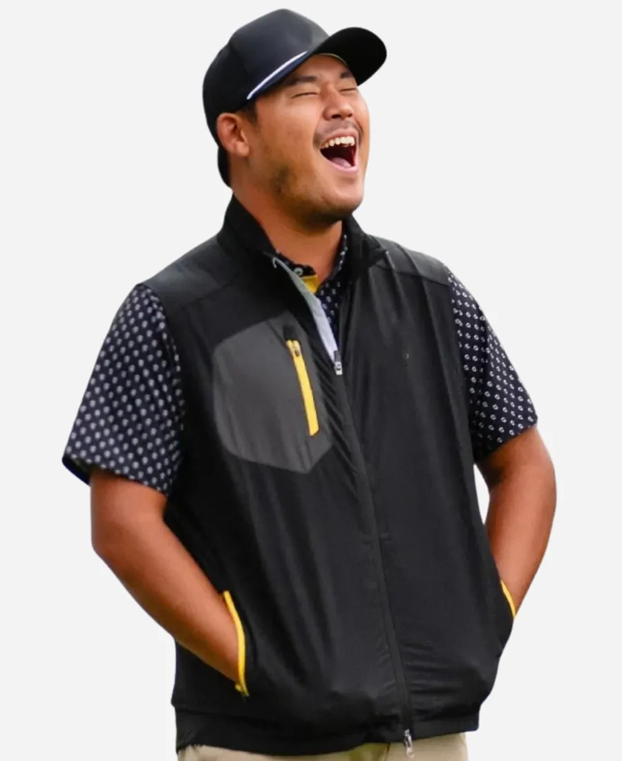Presidents Cup Si Woo Kim Vest Presidents Cup Si Woo Kim Black Vest
