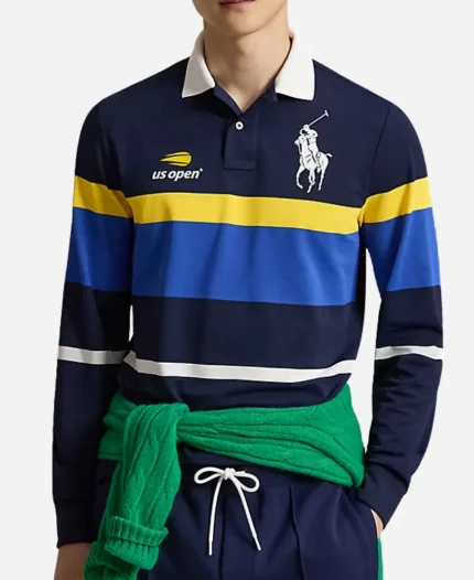 Polo Ralph Lauren Us Open Ball Crew 2026 LS Multicolor Polo Shirt