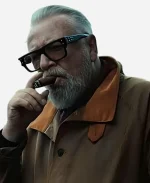 Ray Winstone  The Gentlemen S02 Bobby Glass Brown Cotton Jacket