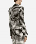 Rebecca Welton Ted Lasso S04 Hannah Waddingham Black & White Houndstooth Blazer