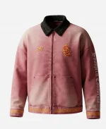 Ryoko Rain x USC Graphic Full-Zip Denim Jacket