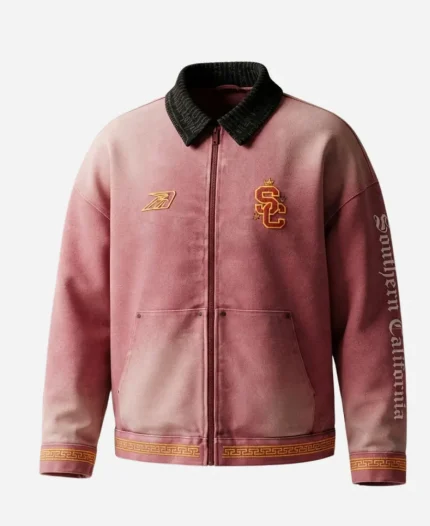 Ryoko Rain x USC Graphic Full-Zip Denim Jacket